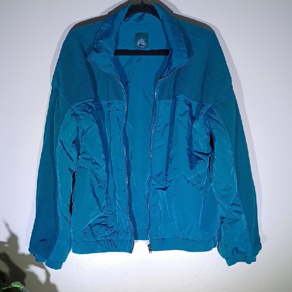 Wild Fable Teal Zip-Up Jacket - Picture 1 of 6